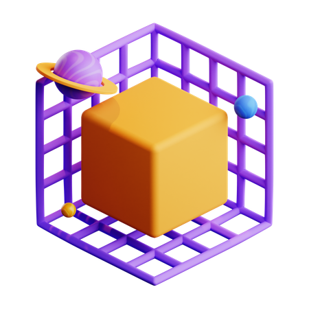 3d Cube  3D Icon