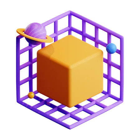 3d Cube  3D Icon