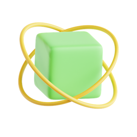 3D Cube  3D Icon