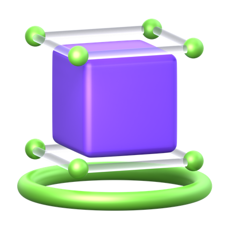 3D Cube Rotation  3D Icon