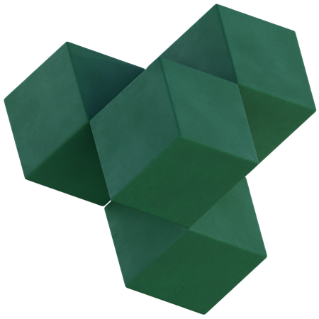 3D Cube Shape  3D Icon