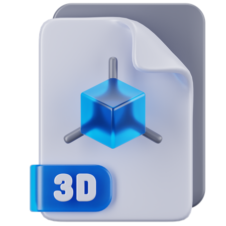 3D-Datei  3D Icon