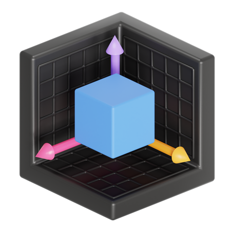 3D-Entwurf  3D Icon