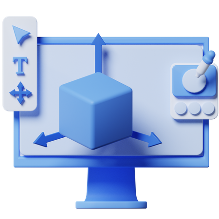 3D Design  3D Icon