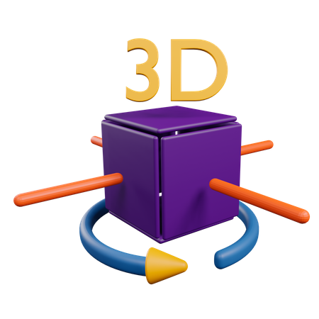 3D designing  3D Icon