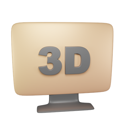 3D Designing  3D Icon