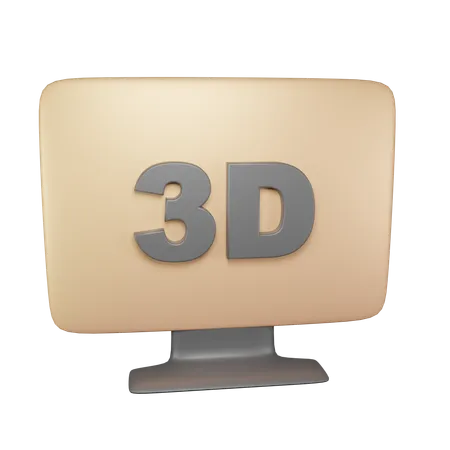 3D Designing  3D Icon