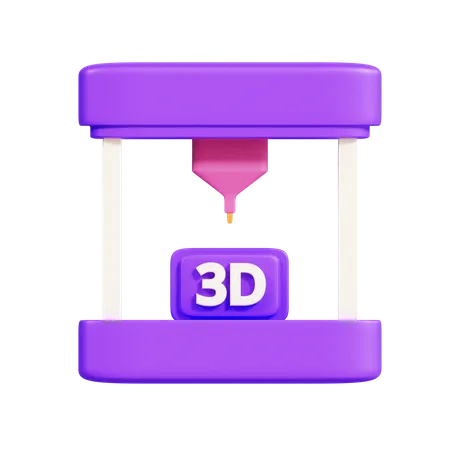 3 D Druck Symbol 3D Icon