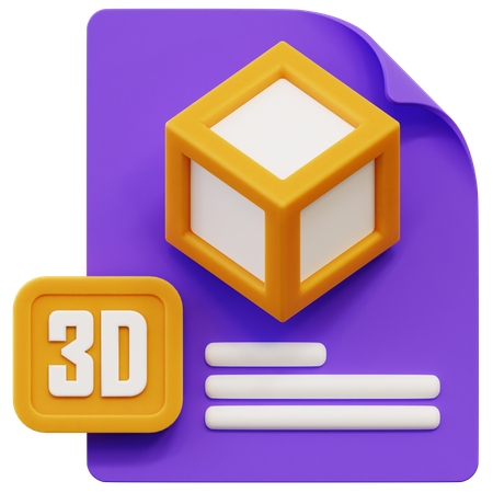 3D File  3D Icon