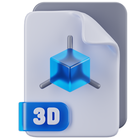 3D File  3D Icon