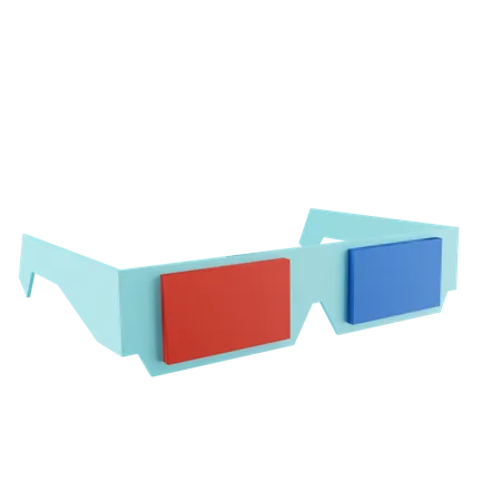 3D-Filmbrille  3D Icon