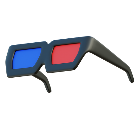 3d Glasses  3D Icon