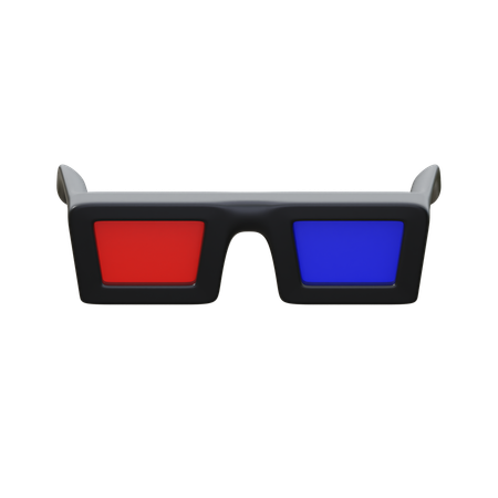 3Dメガネ  3D Icon