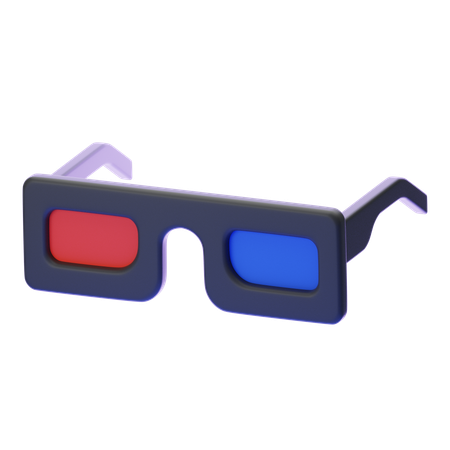 3D GLASSES  3D Icon