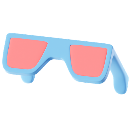 3Dメガネ  3D Icon