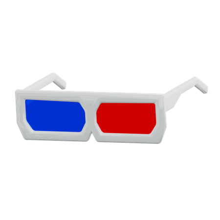 3D Glasses  3D Icon