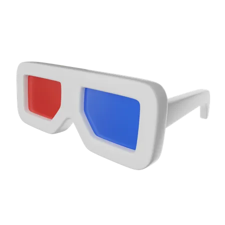 3D Glasses  3D Icon