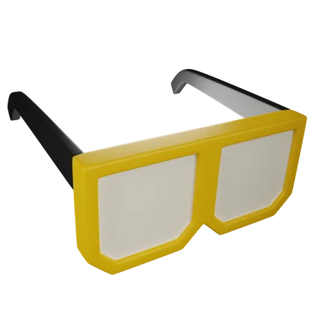 3D Glasses  3D Icon