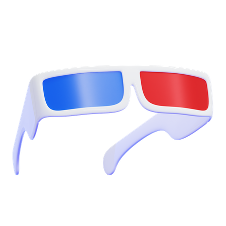 3D Glasses  3D Icon