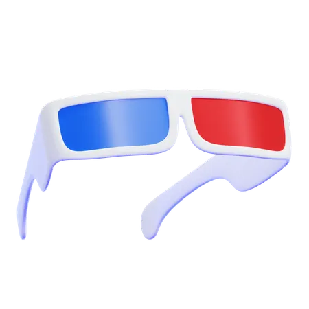 3D Glasses  3D Icon