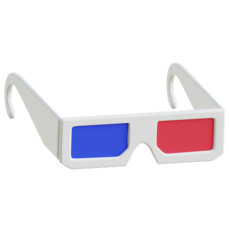 3D Glasses  3D Icon