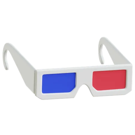 3D Glasses  3D Icon