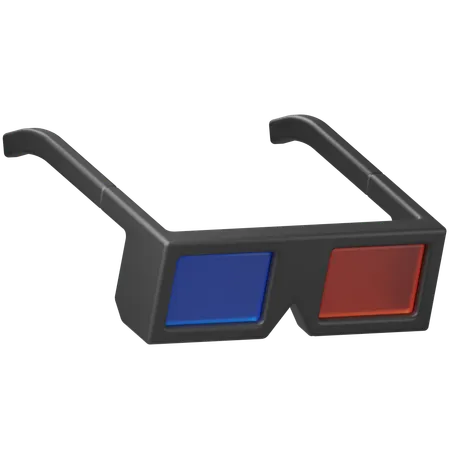 3D Glasses  3D Icon