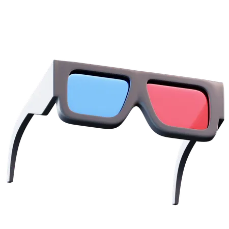 3D Glasses  3D Icon