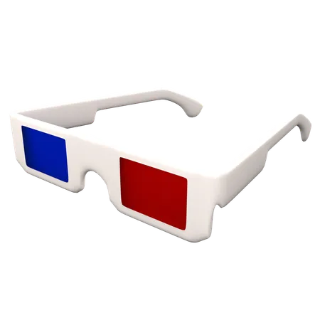 3D Glasses  3D Icon