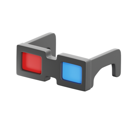 3D Glasses  3D Icon