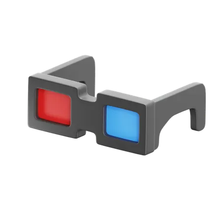 3D Glasses  3D Icon