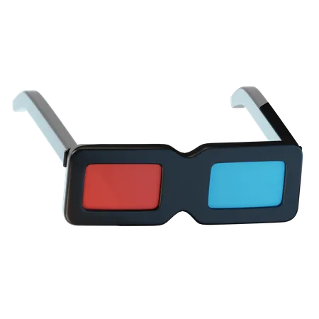 3D Glasses  3D Icon