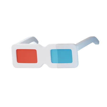 3D Glasses  3D Icon