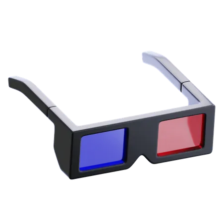 3D Glasses  3D Icon