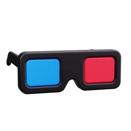 3D Glasses  3D Icon