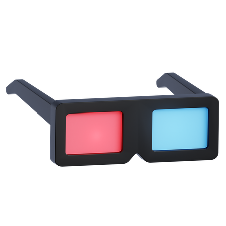 3d glasses  3D Icon