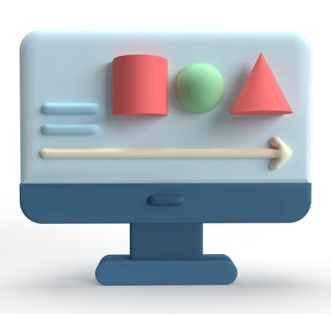 3d Modeling  3D Icon