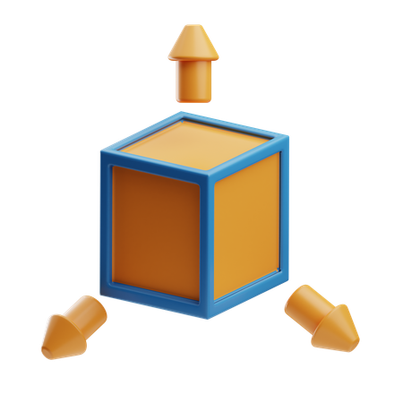 3D-Modellierung  3D Icon