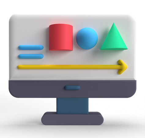 3D Modellierung  3D Icon