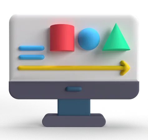 3D Modellierung  3D Icon