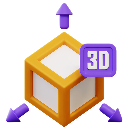3D Modelling  3D Icon