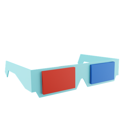 3d movie glasses  3D Icon