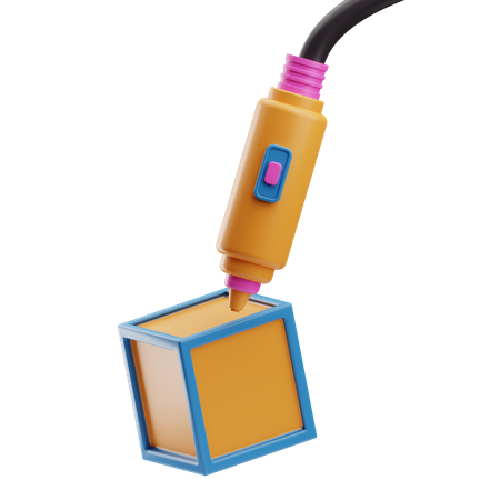 3d Pen  3D Icon