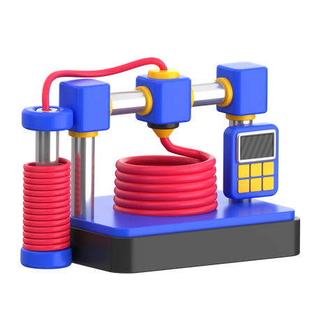 3d Printer  3D Icon