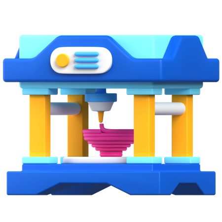 3D Printing  3D Icon