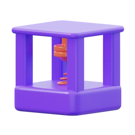 3D Printing mAchine  3D Icon