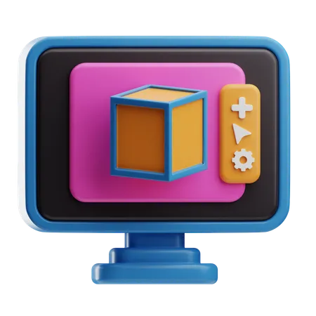 3D Printing Software  3D Icon