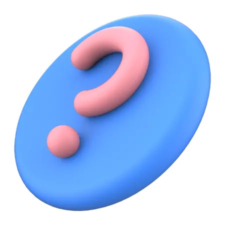 3d Question Mark  3D Illustration