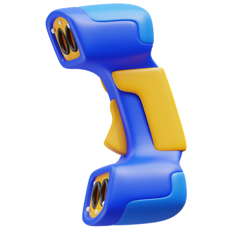 3D Scanner  3D Icon