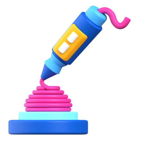 3D Stift  3D Icon